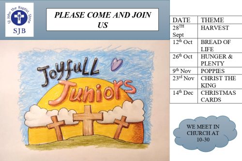 Joyfull Juniors Logo and Date 2025